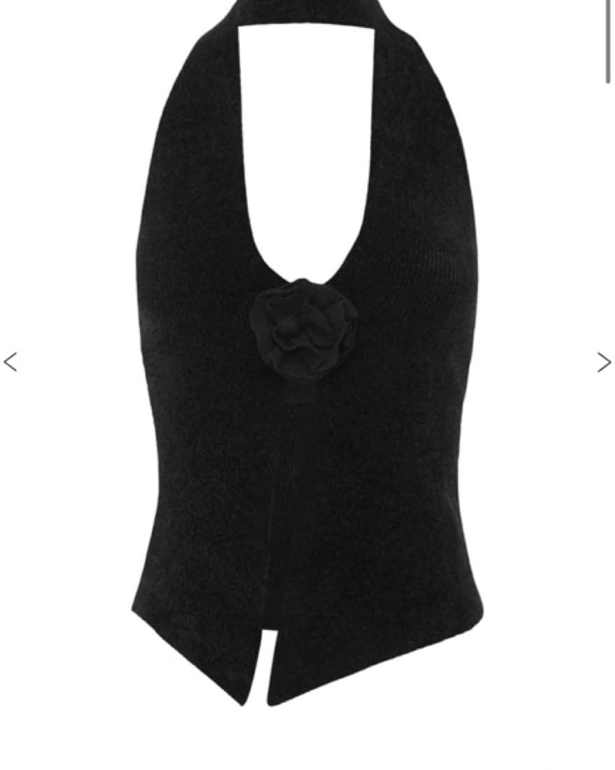With Jéan Rose Top Black - Image 1