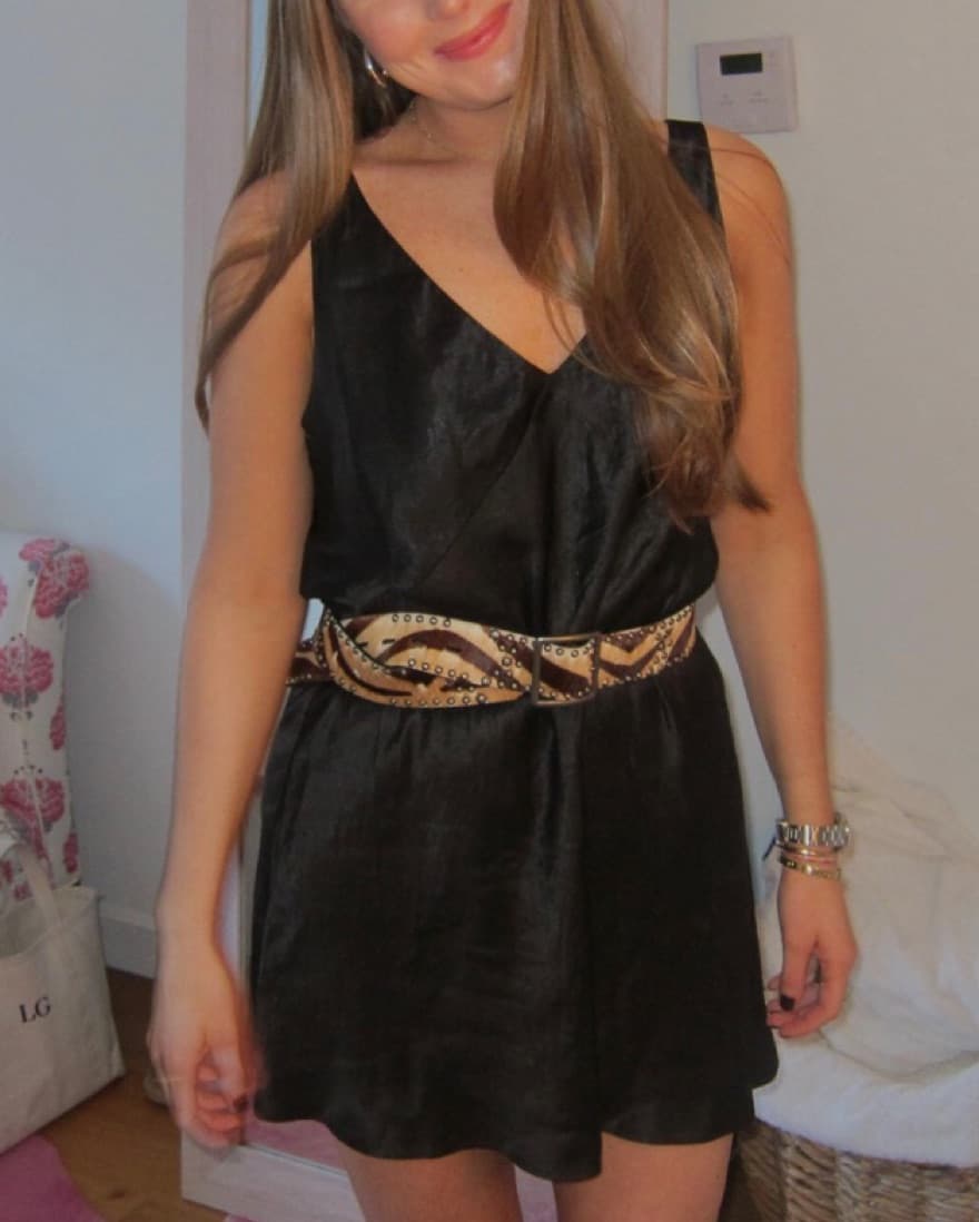 Vince Satin mini dress  - Image 1