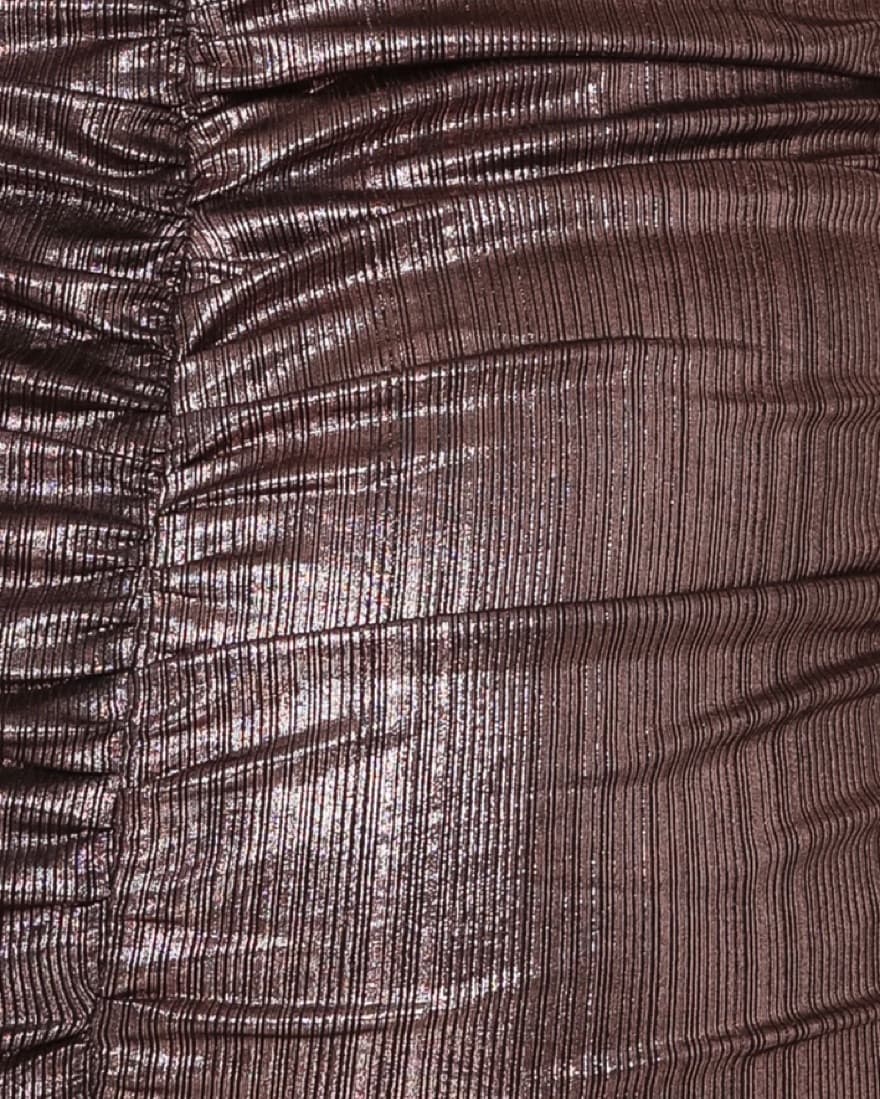 Hello Molly Superstar Here Dress Bronze - Image 4