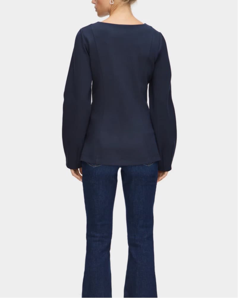 Aligne Bonnie Ponte Waisted Blazer - Image 4