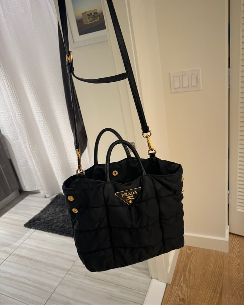 Chic Prada Nylon Tote - Image 1