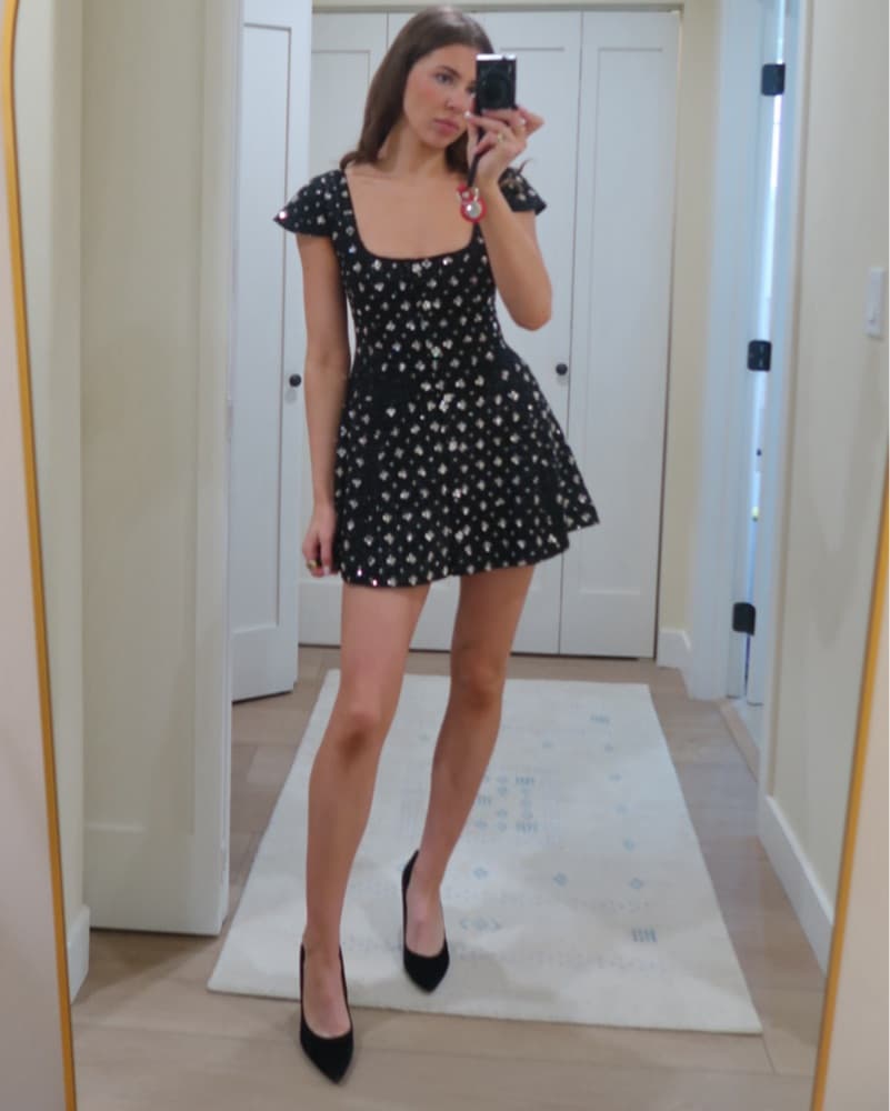 Guizio Shiloh Beaded Mini Dress - Image 1
