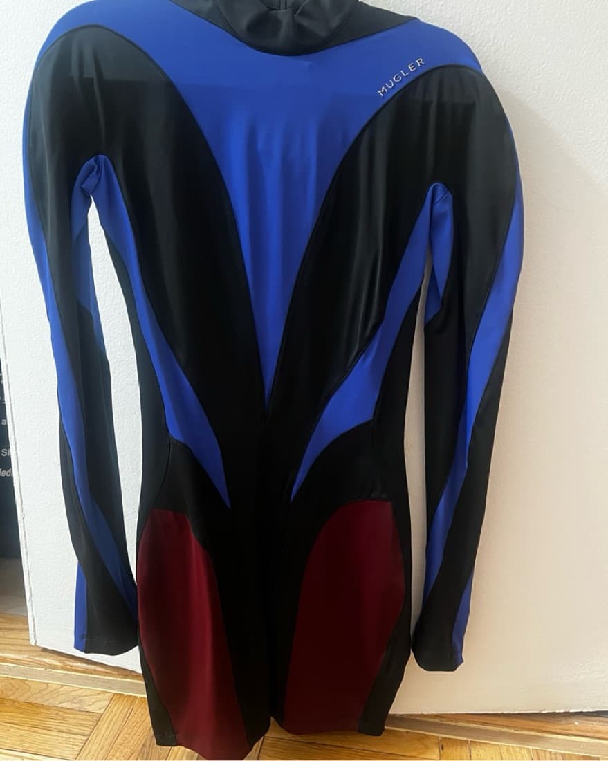 Mugler Spiral Panel Dress - Image 5