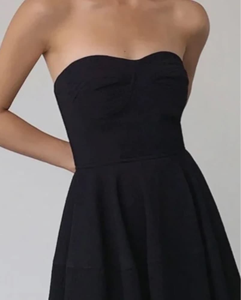  Commense Black Maxi Dress - Image 2