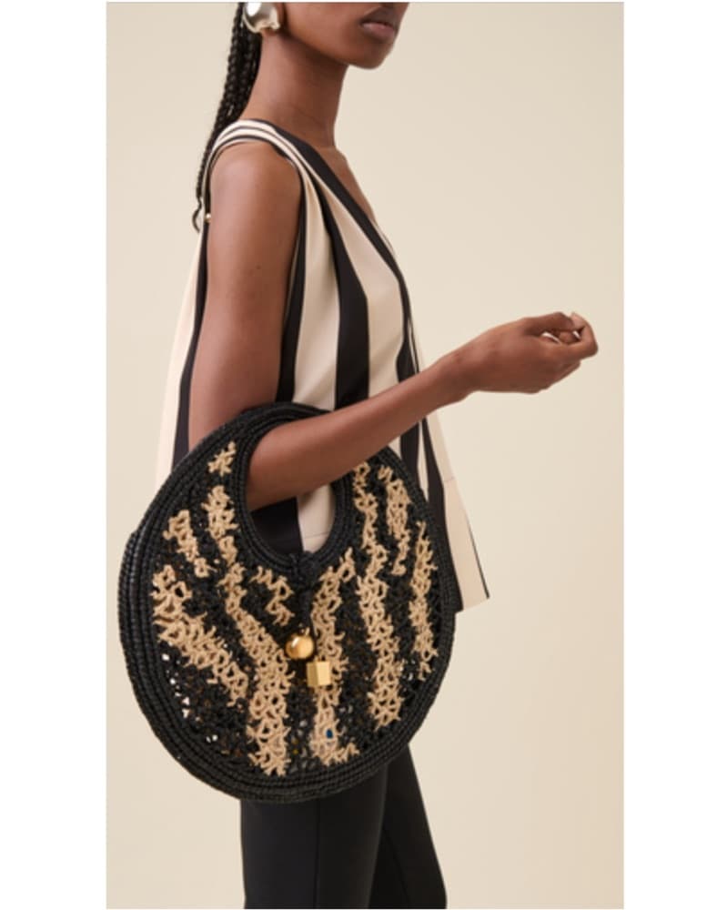 Jacquemus Spiaggia Raffia Bag  - Image 3
