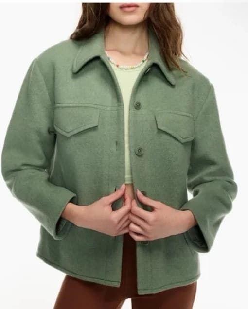 Sunday Best Sky Shirt Jacket Sage Frost - Image 2
