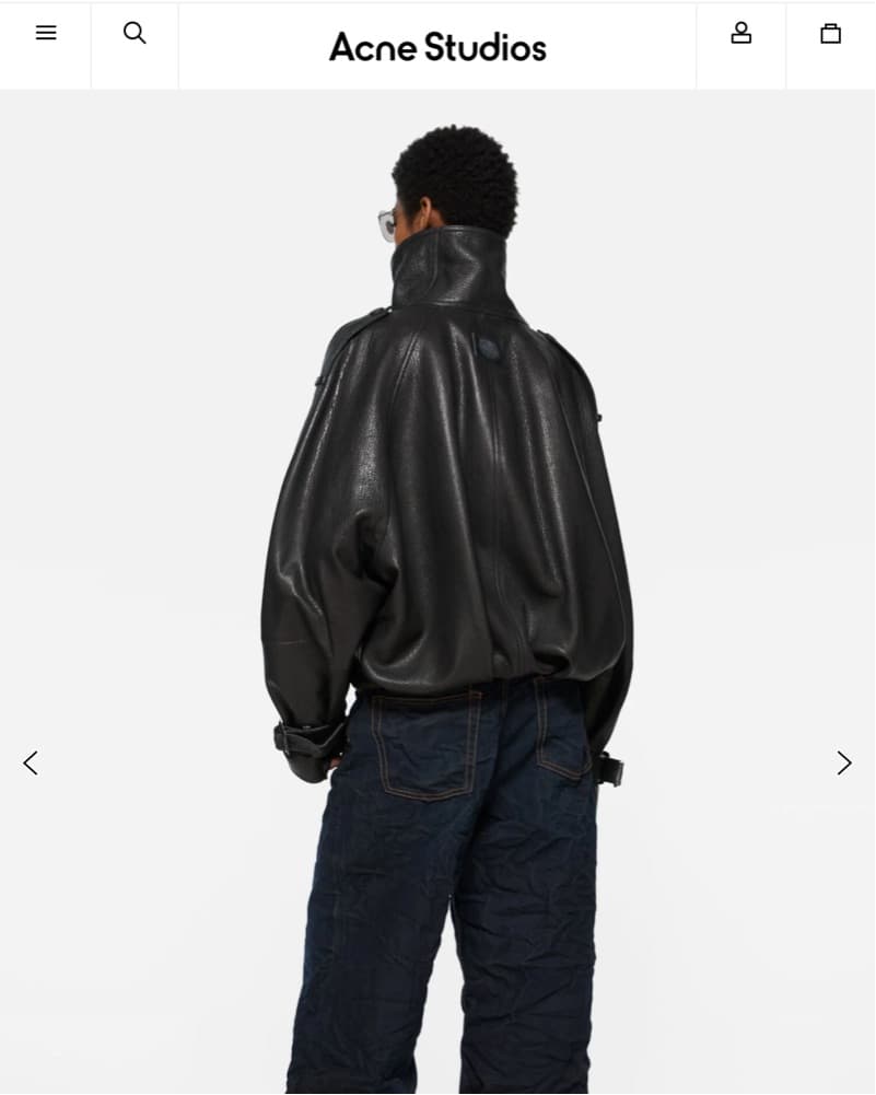 Acne Studios Leather Jacket  - Image 4