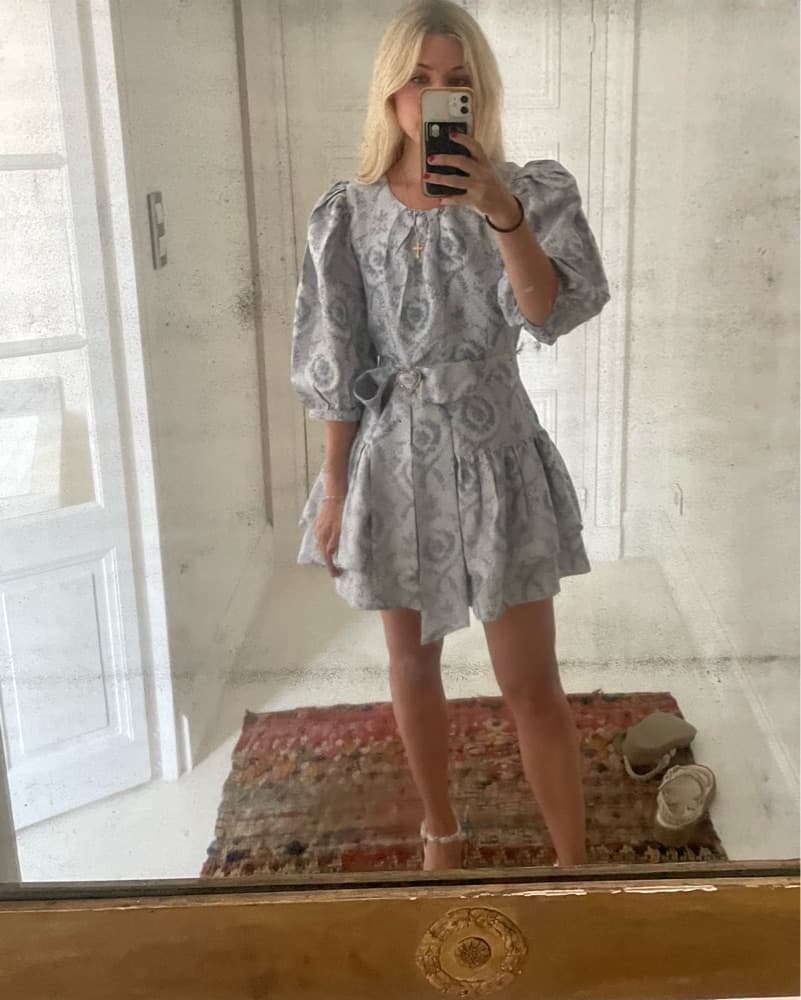 Loveshackfancy Puff Sleeve Dress - Image 4