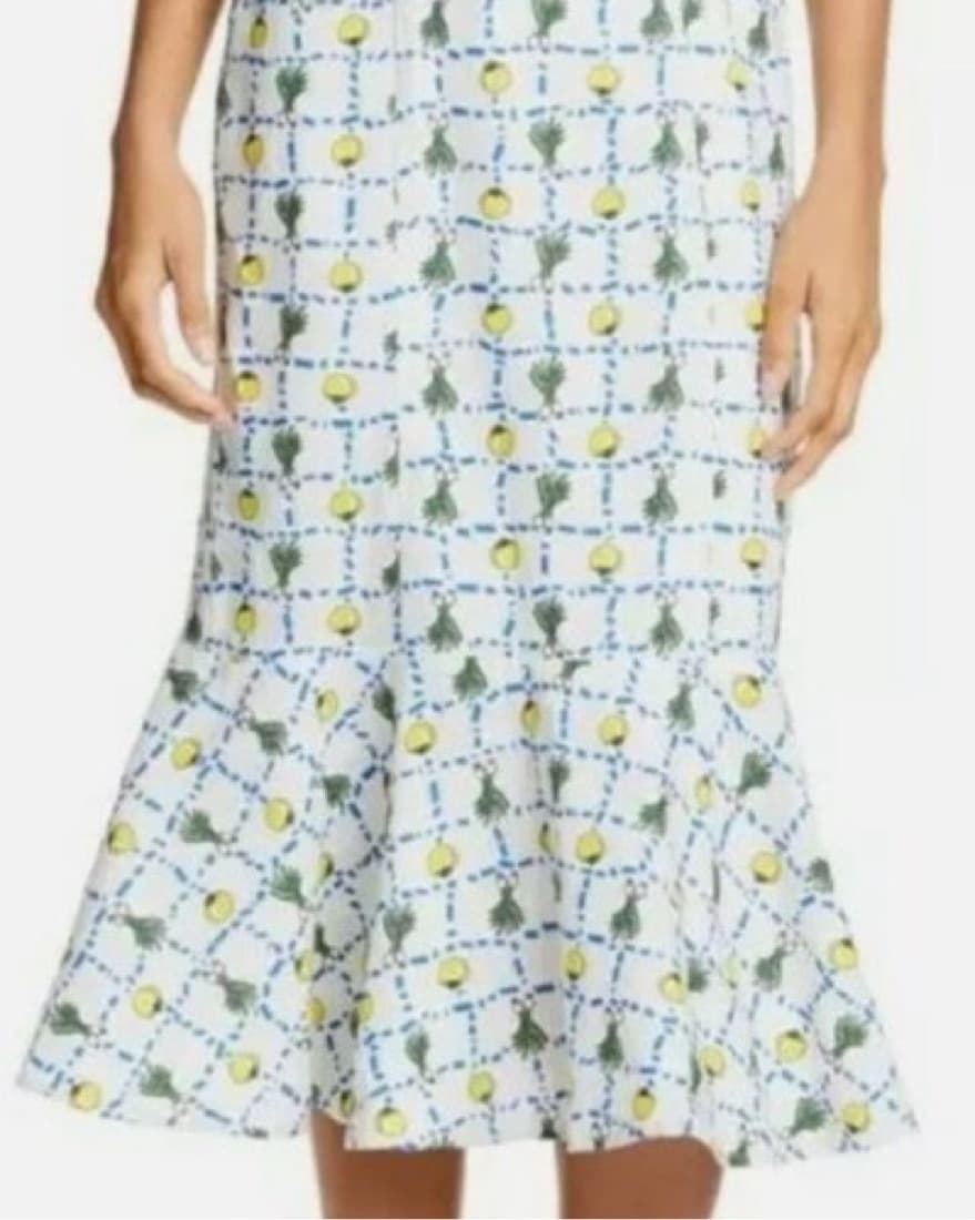 Veggie Printed Dress - Image 5