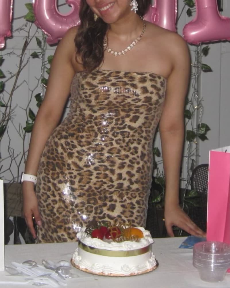 Elegant Leopard Maxi Dress - Image 3