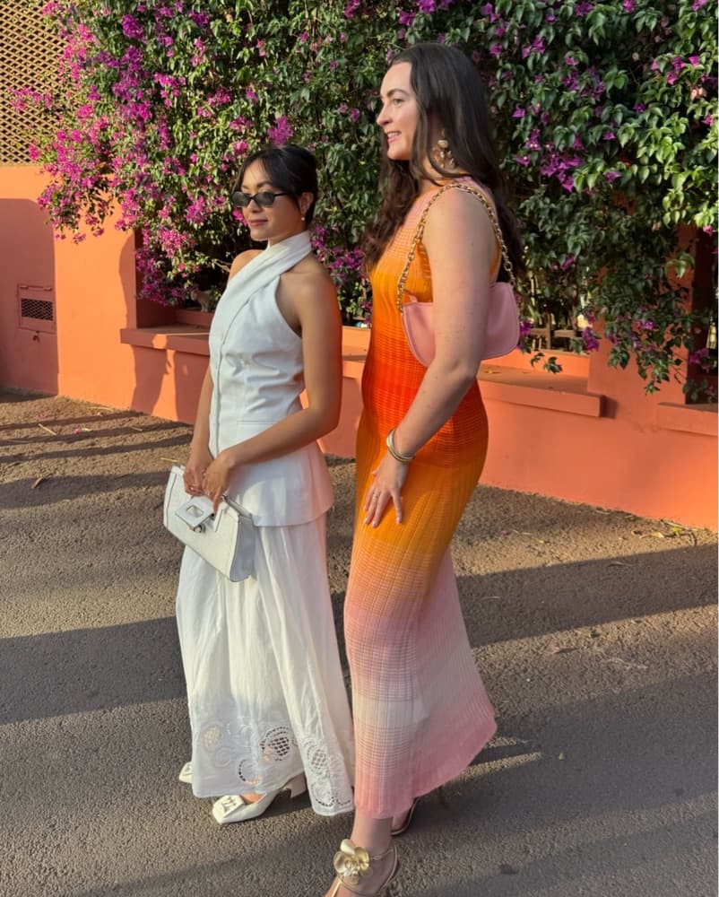 Maje Sunset Knit Maxi Dress - Image 2