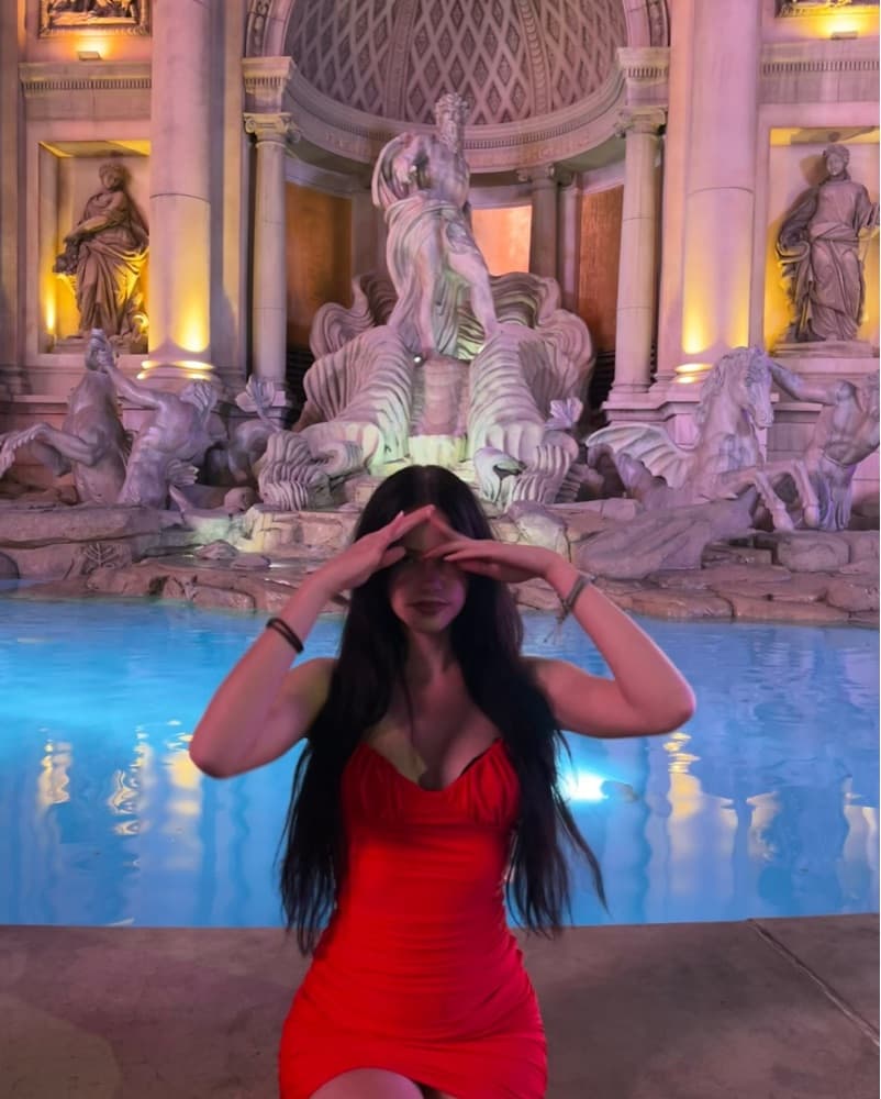 Red Tiger Mist Mini Dress - Image 2