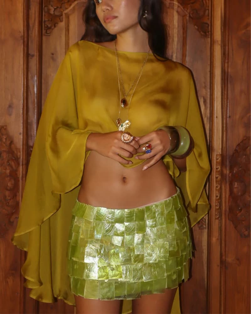 Into Gaia Siren Chiffon Cape  - Image 3