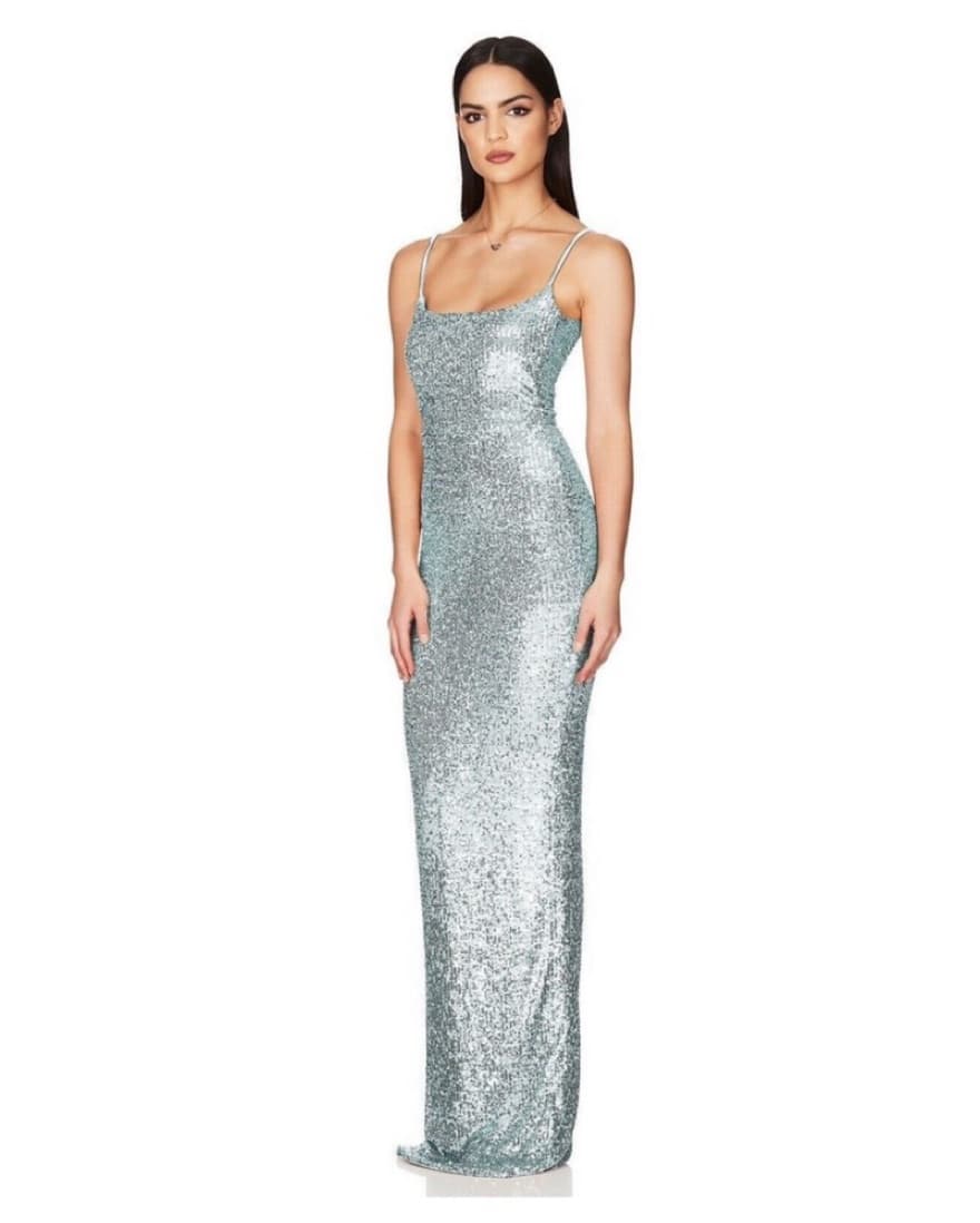 Nookie Shimmering Sequin Gown NWT - Image 1