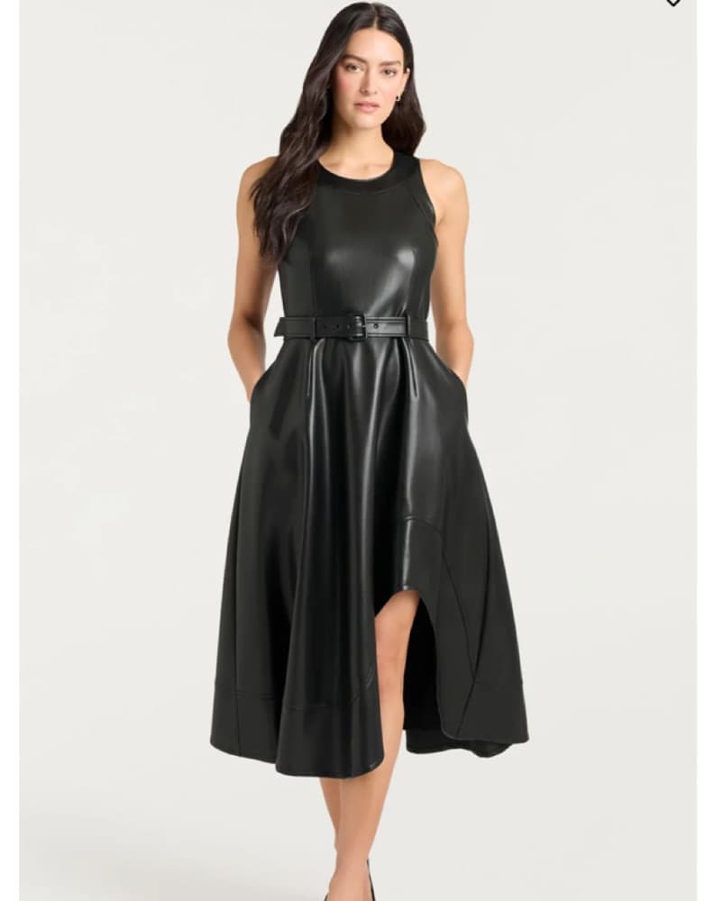 Vegan Leather Zelda Dresd - Image 1