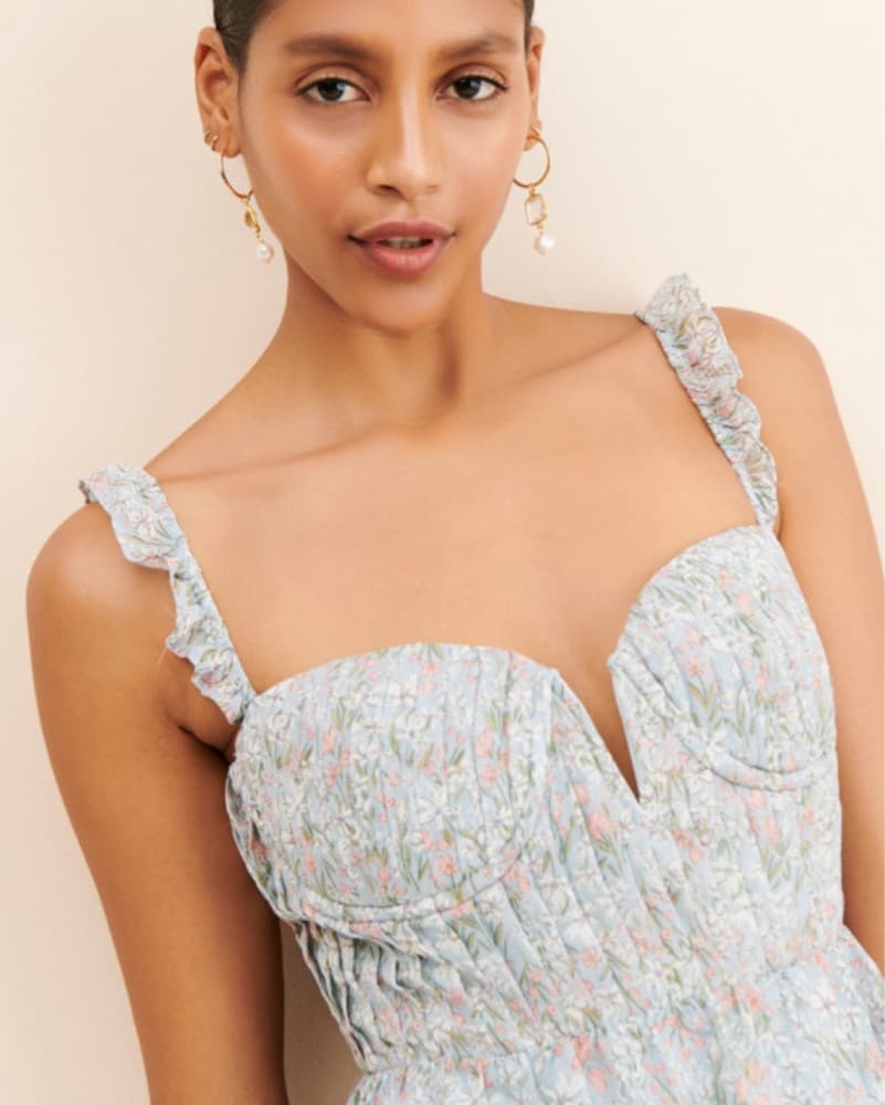 ASTR the Labl Flutter Sleeve Tiered Maxi - Image 4