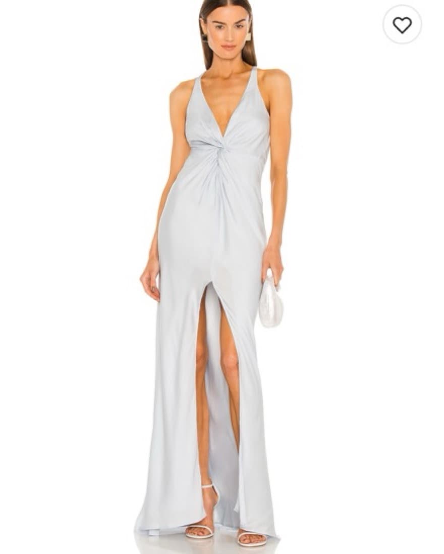 Lovers + Friends Xael Gown In Ice Blue  - Image 1