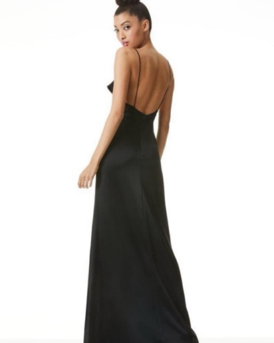 Alice + Olivia mayer Black Gown Size 2 - Image 2