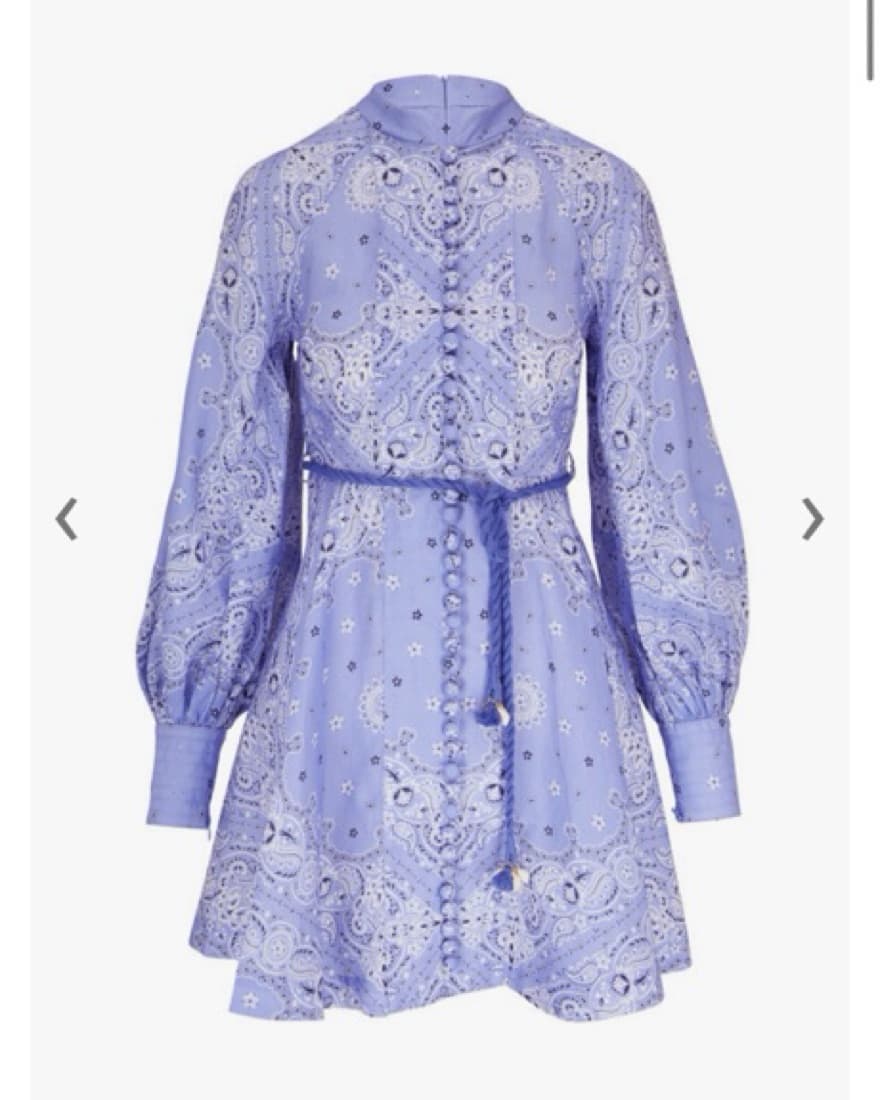 Zimmermann Short Long Sleeve Dress  - Image 4