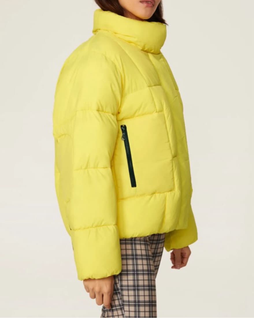 Yellow Puffer Jacket - Image 3