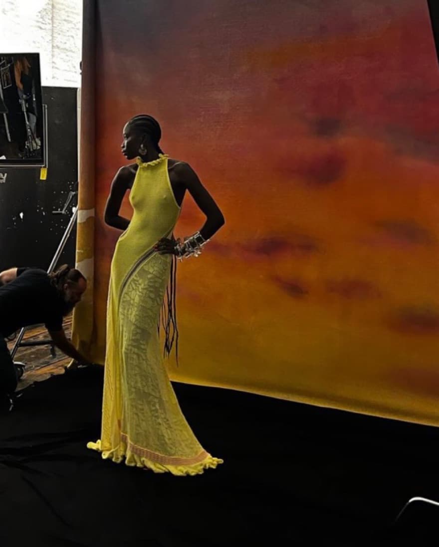 Yellow Roberta Einer Dress - Image 3
