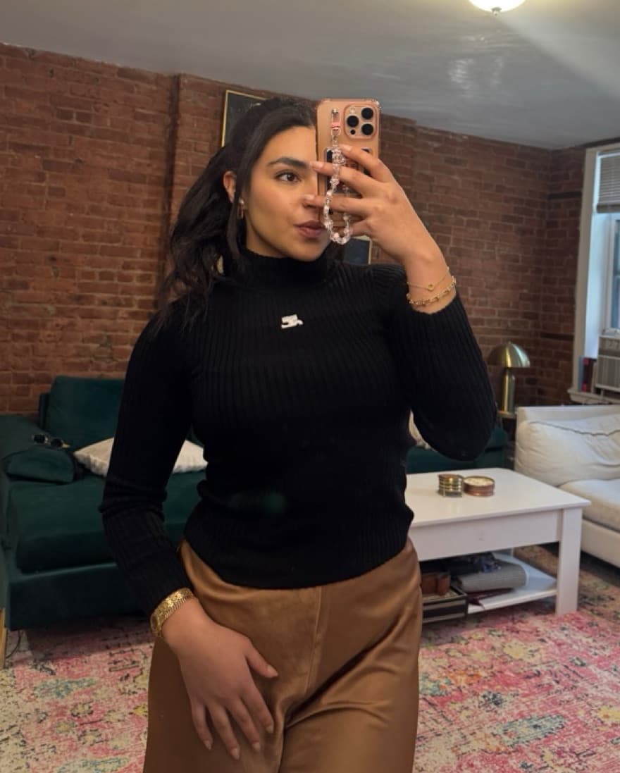 Courrèges Black Turtleneck - Image 3