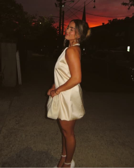 Mini Bridal Dress - Image 1