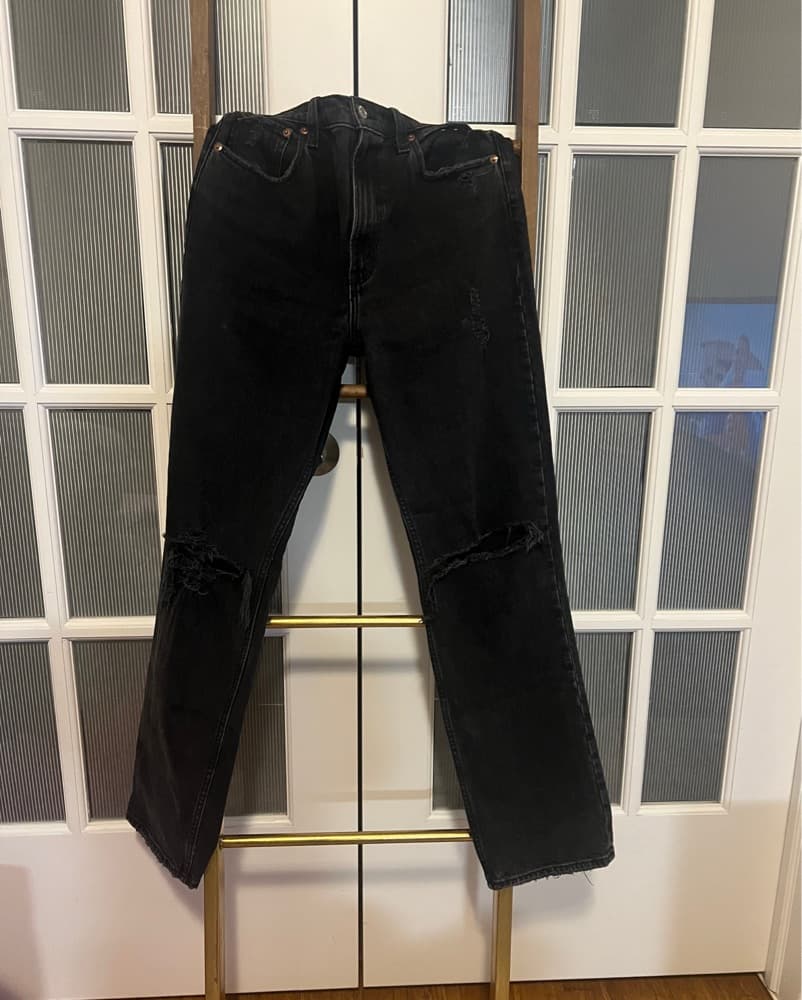 Abercrombie & Fitch The '90s Straight Ultra High Rise Jeans - Image 1