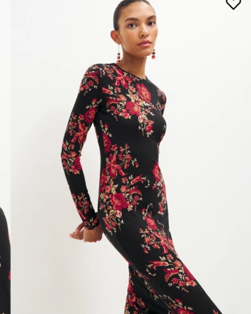 Reformation Tommie Knit Long Dress  - Image 4
