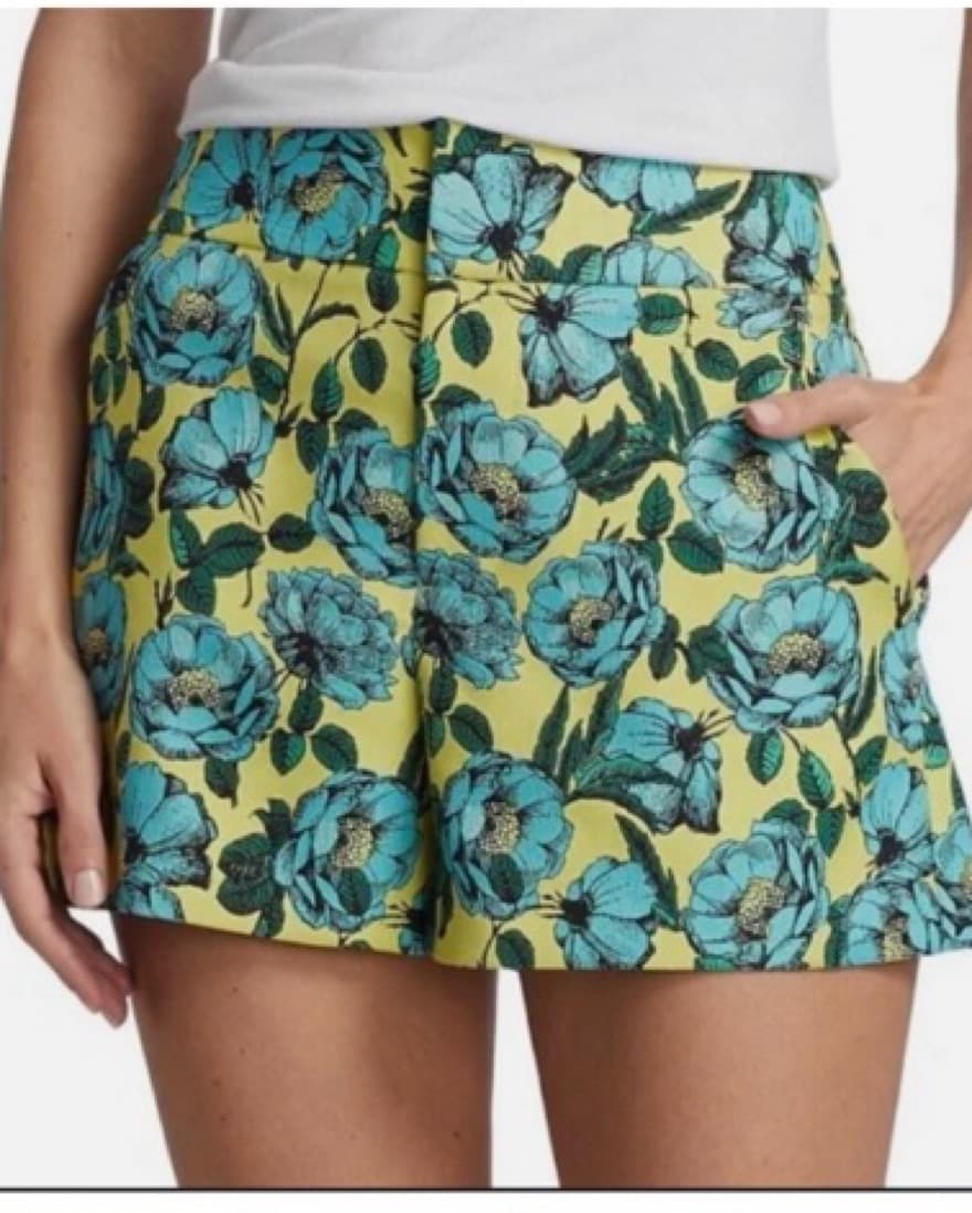 Alice And Olivia Floral Shorts - Image 1