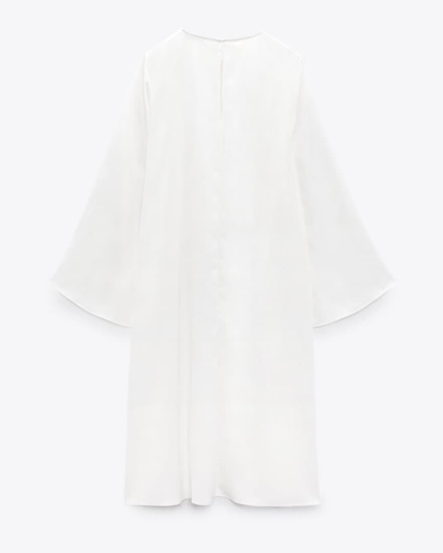 Zara Asymmetric White Top - Image 3
