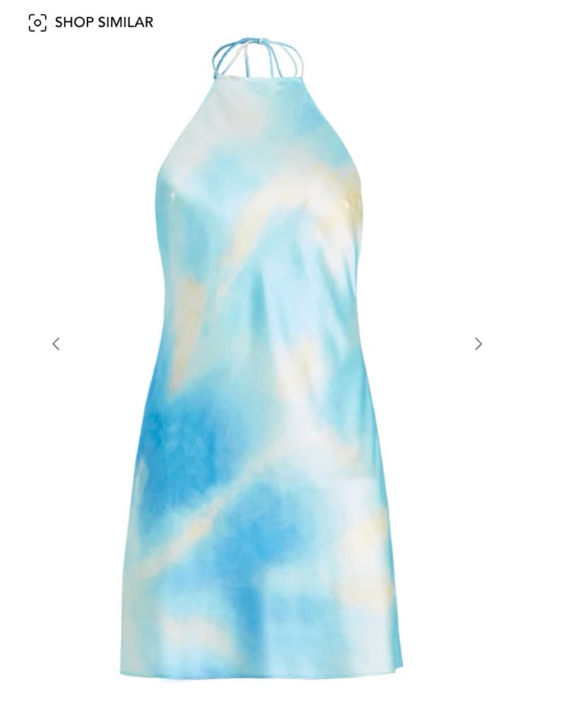 SER.O.YA Helen Silk Mini Dress - Image 2