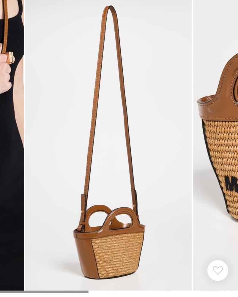 Marni Tropicalia Micro Tote - Raw Sienna - Image 2