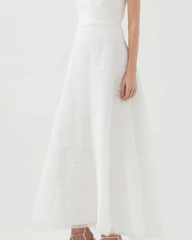 White Aje Soundscape Dress - Image 2