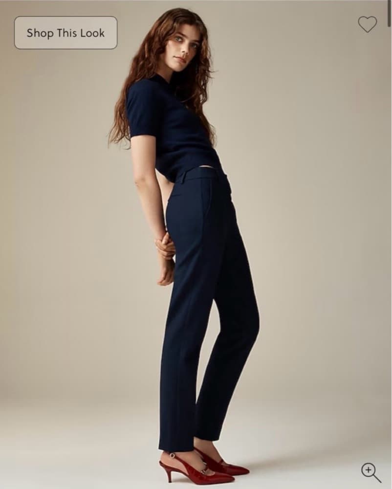 J. Crew Cameron Trouser pants - Image 1