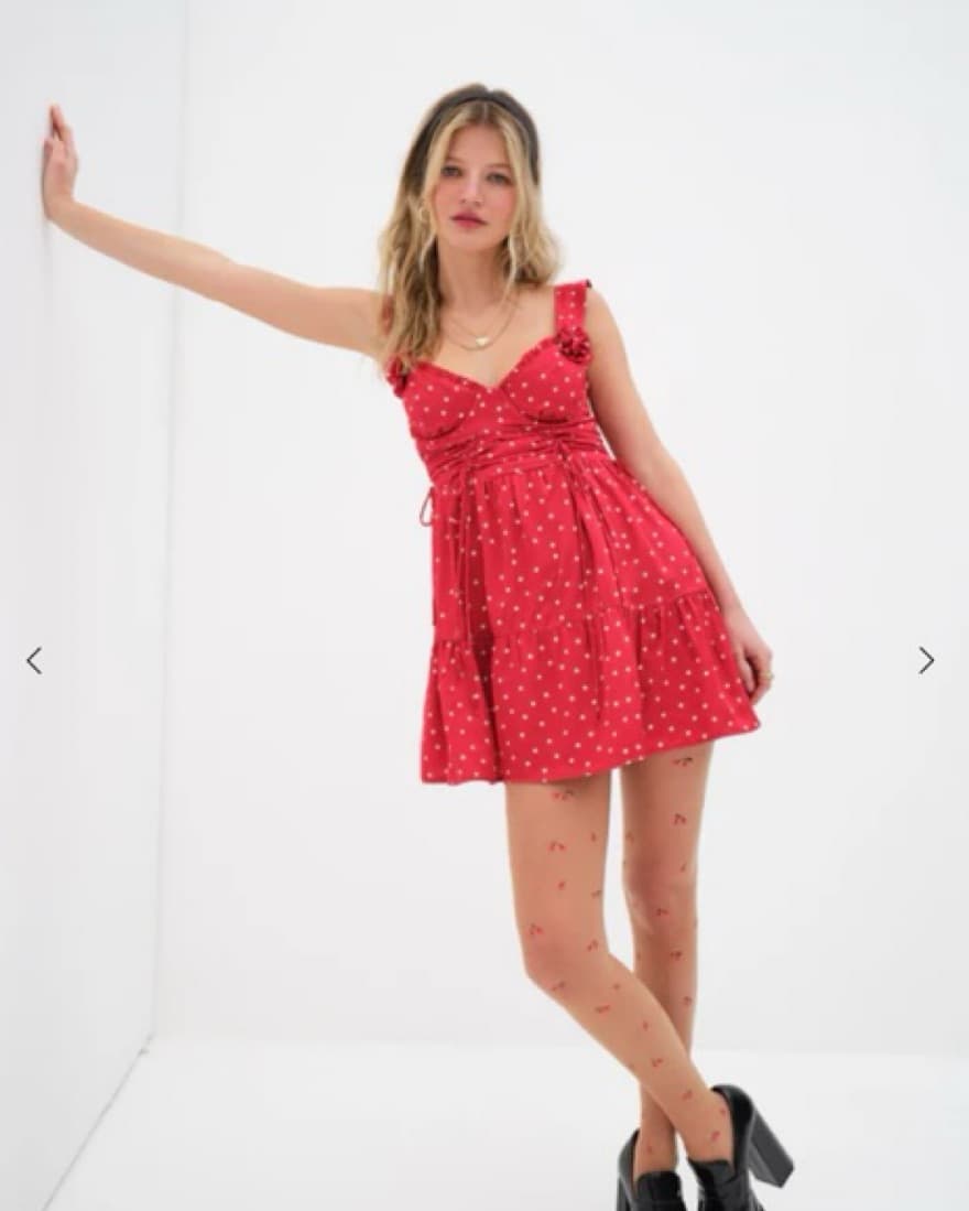 For Love & Lemons Willa Mini Dress - Image 3