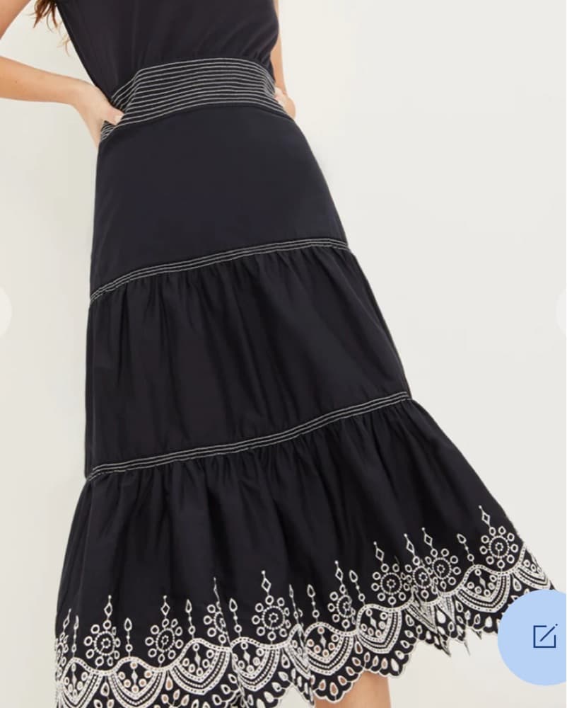 Veronica Beard eyelet Dress  - Image 4