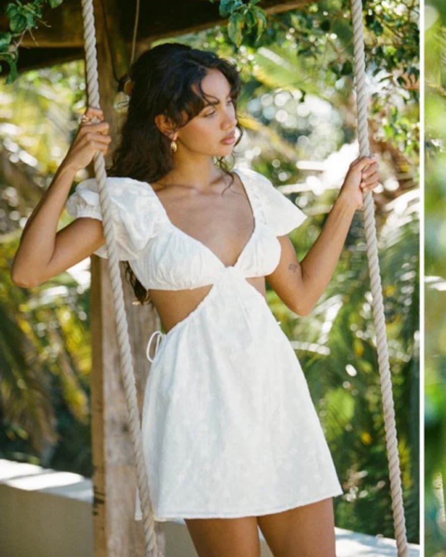 Sabo Skirt Embroidered Eilish Dress - Image 1