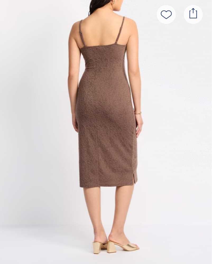 The Commons Brown Dress - Image 2