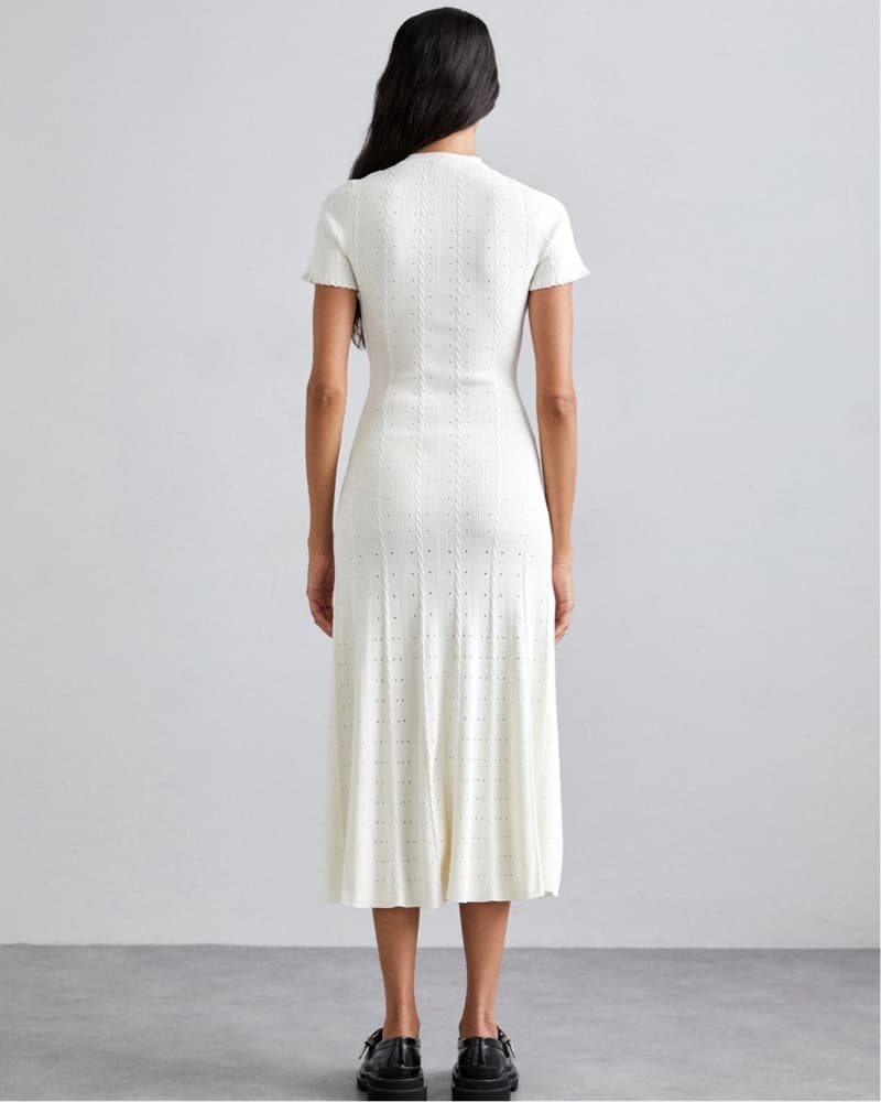 Sandro Milo Button Front Midi Dress  - Image 2