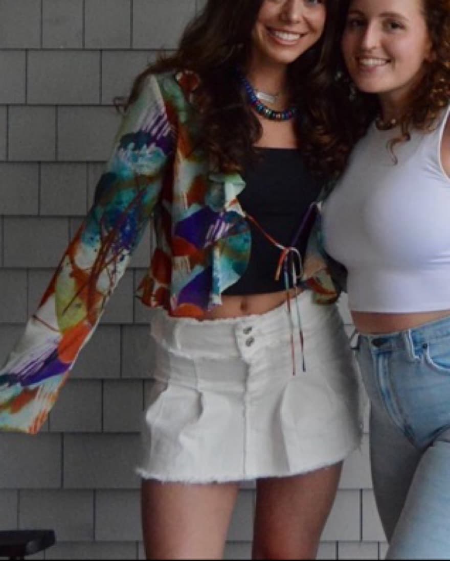 White Mini Skirt  - Image 2
