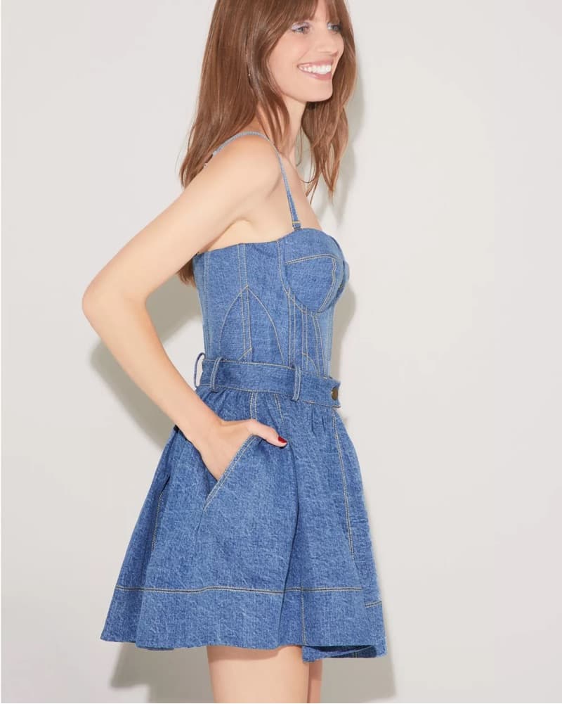Denim Two Piece Set - Image 2