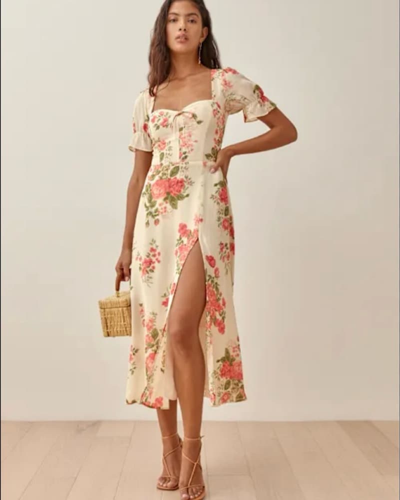 Reformation Midi Dress - Image 1