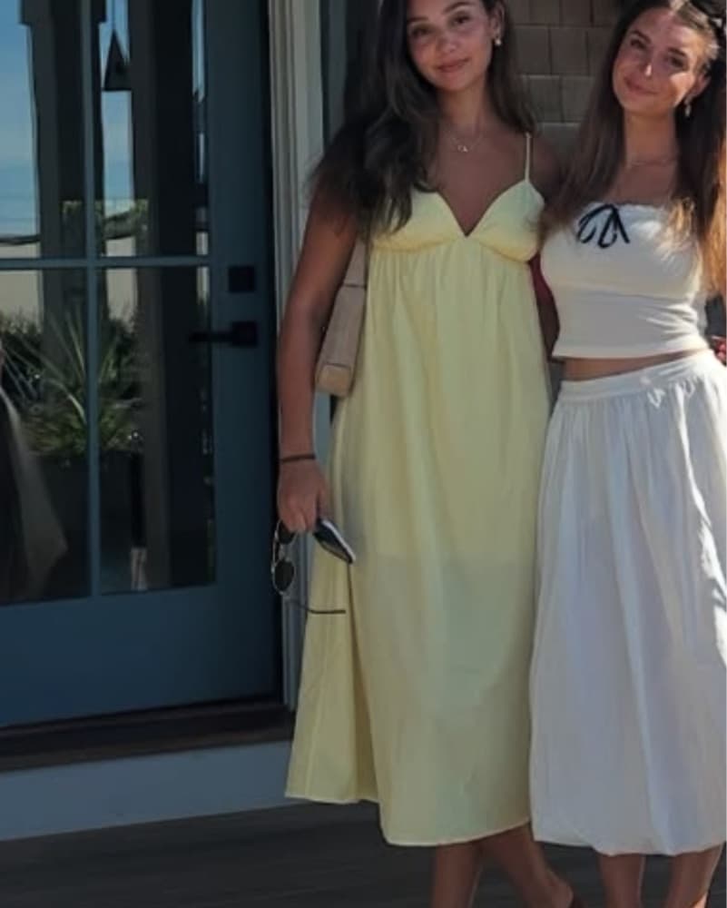 Yellow Midi Dress - Image 1