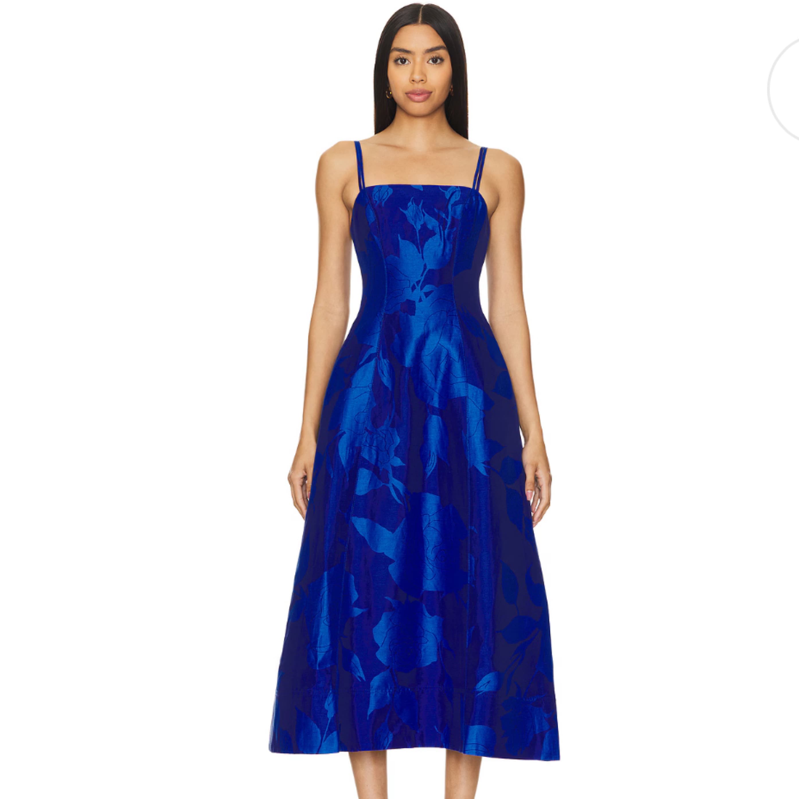 Blue Revolve Midi Dress - Image 3