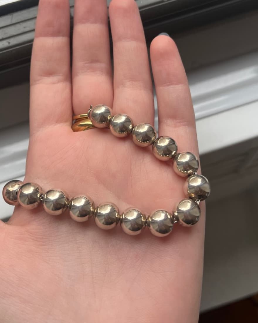 Tiffany’s silver ball bracelet - Image 3