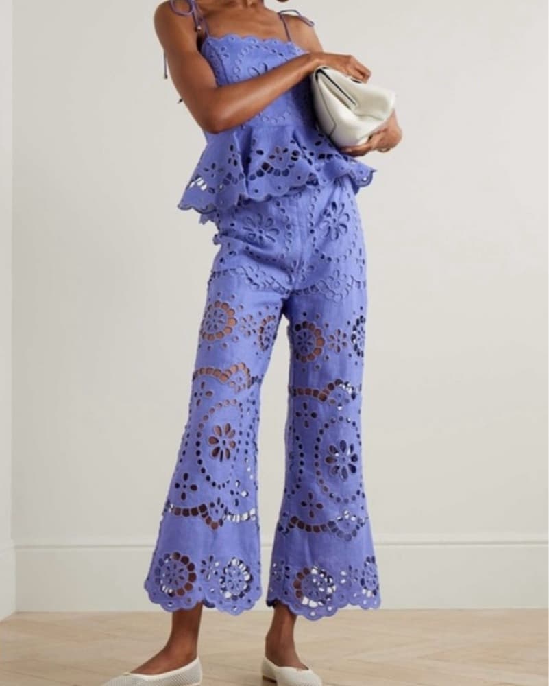 Zimmermann Pop Belted Matching Set - Image 1