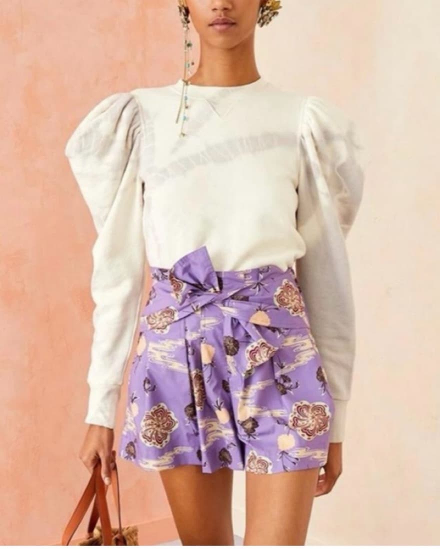Ulla Johnson Paloma High Wasted Shorts - Image 1