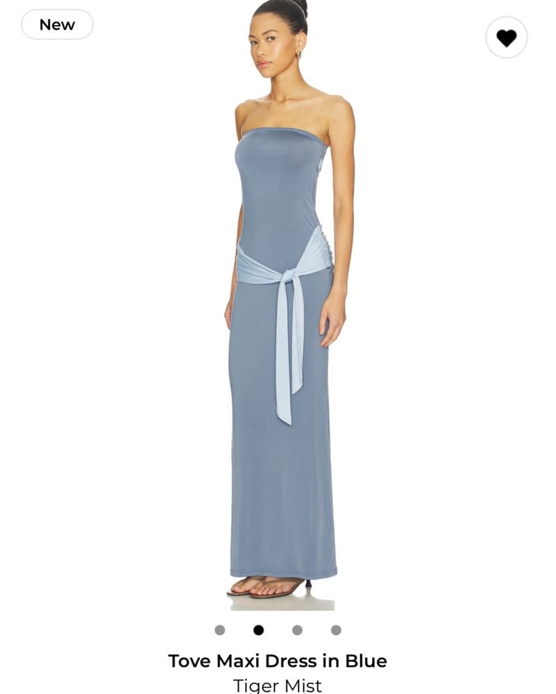 Tove Maxi Dress Tiger Mist  - Image 2