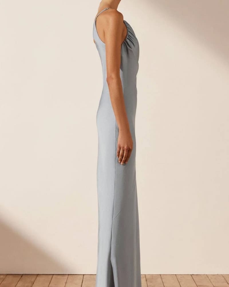 Shona Joy Luxe Asymmetrical Maxi Dress - Image 4